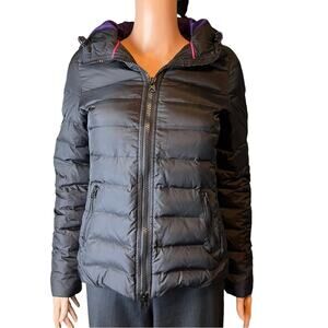 American Eagle Outfitters Womens Duck Down Hooded Puffer Jacket S/P Outerwear